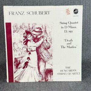 Schubert Death and the Maiden Hungarian String Quartet Vinyl LP RECORD SEALED